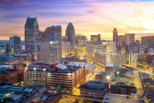 Metro Detroit Skyline